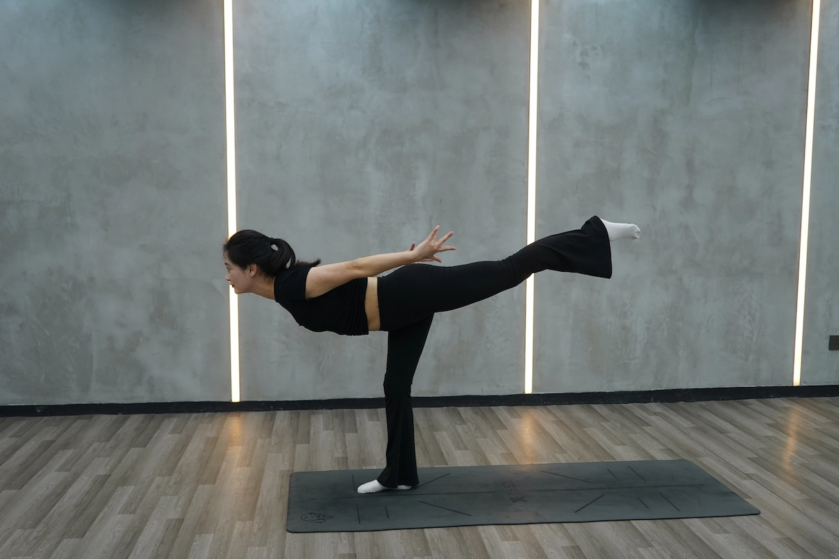Split Yoga class at Flex Fitness Macau