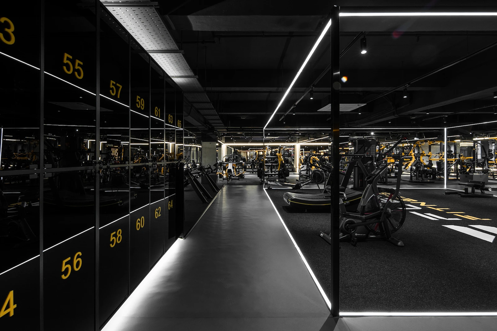 澳門 Flex Fitness 黑沙環店寬敞訓練空間