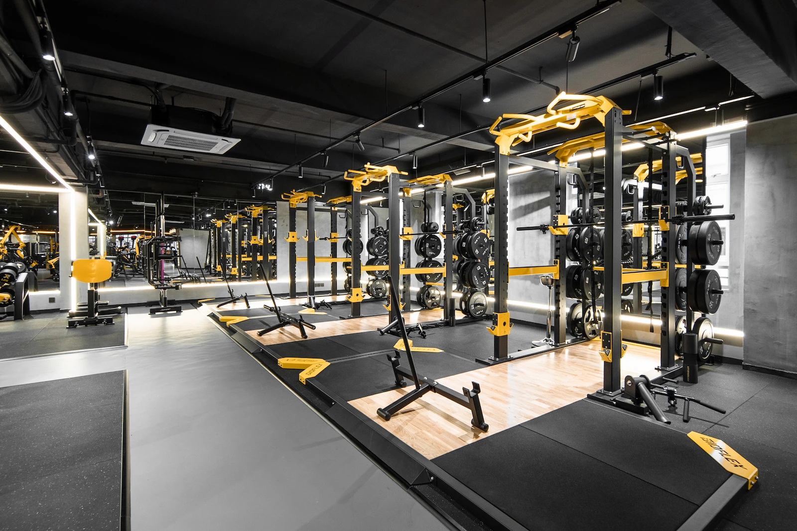 澳門 Flex Fitness 黑沙環店力量訓練區