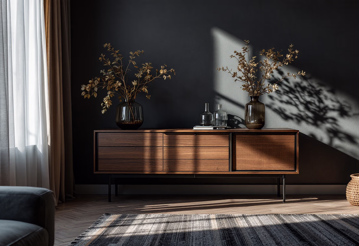 image of a stylish living room setup