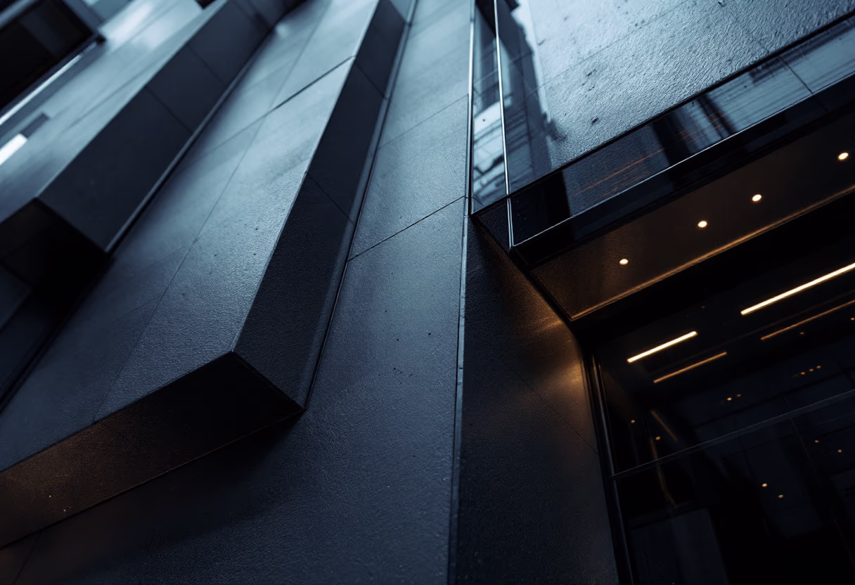 image of corporate office building (green tech/cleantech company)