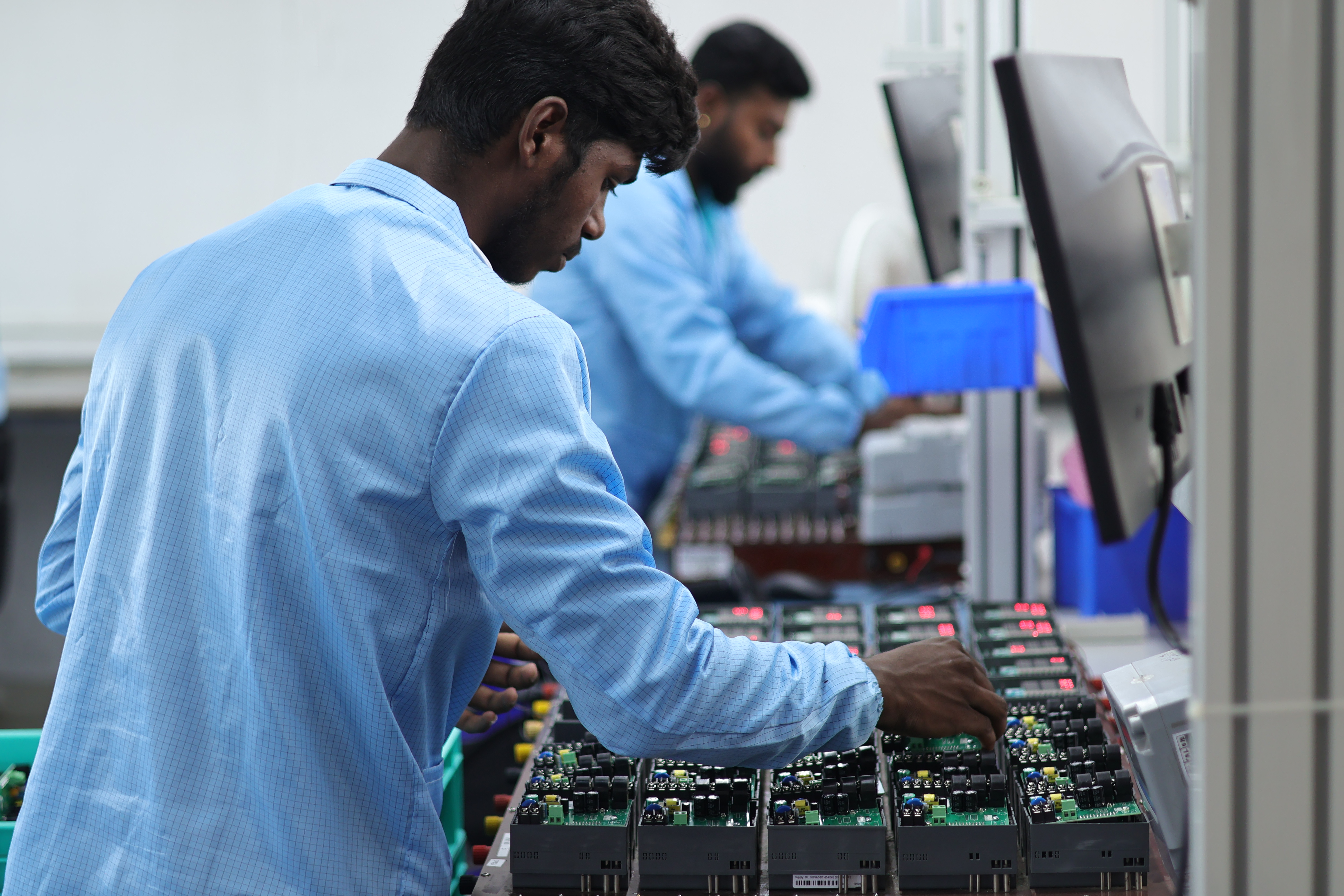 Elleve production floor