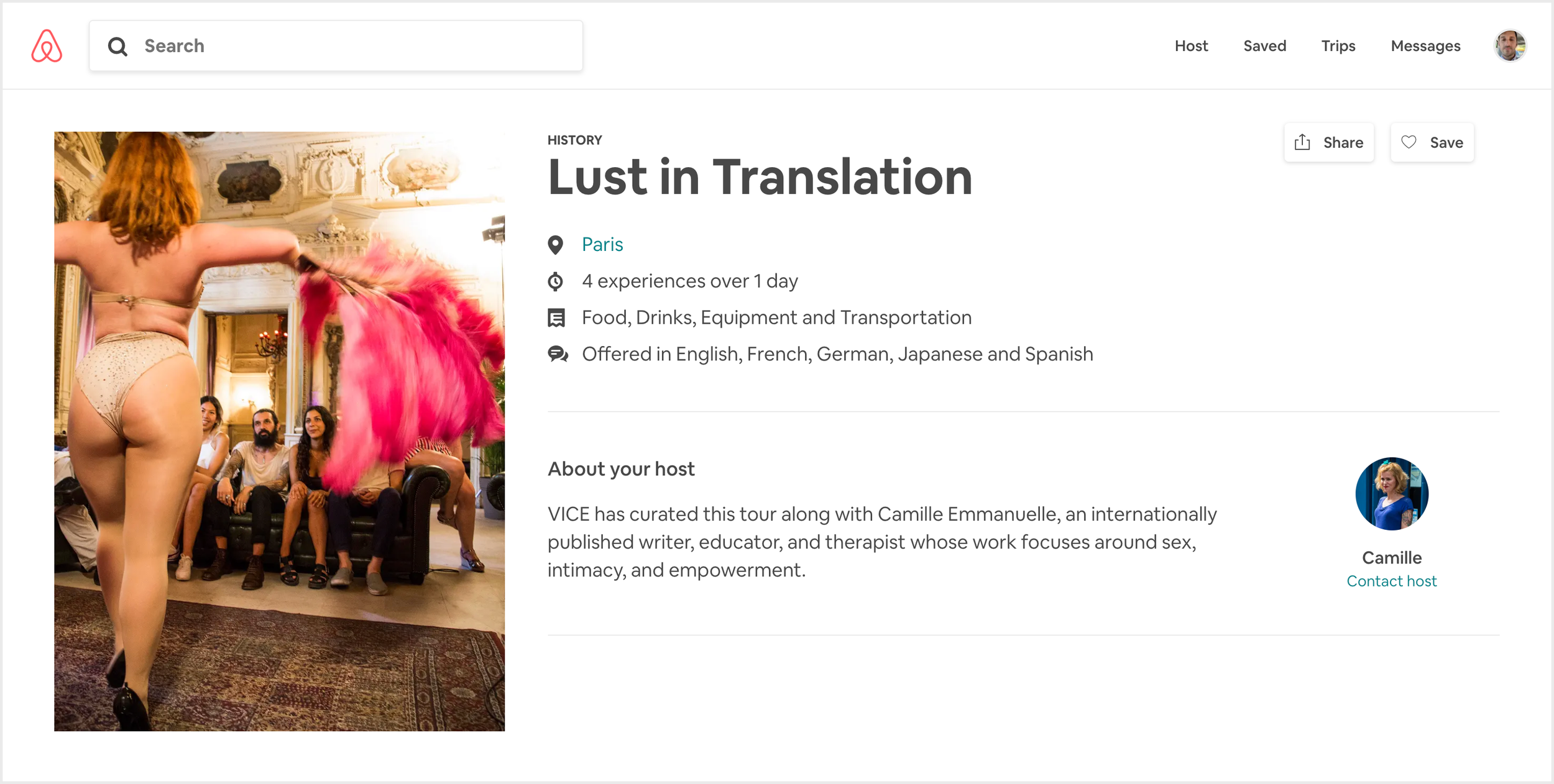 Lust In Translation listing