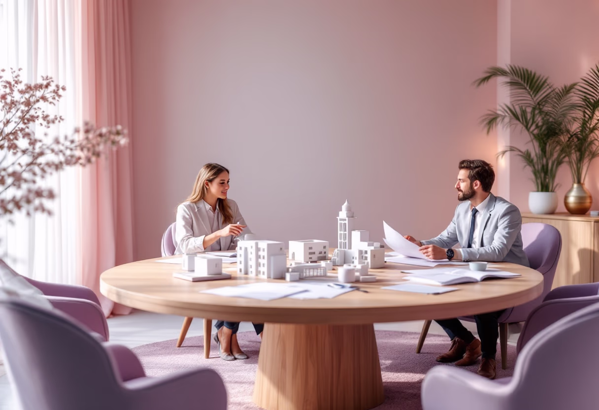 image of construction meetings