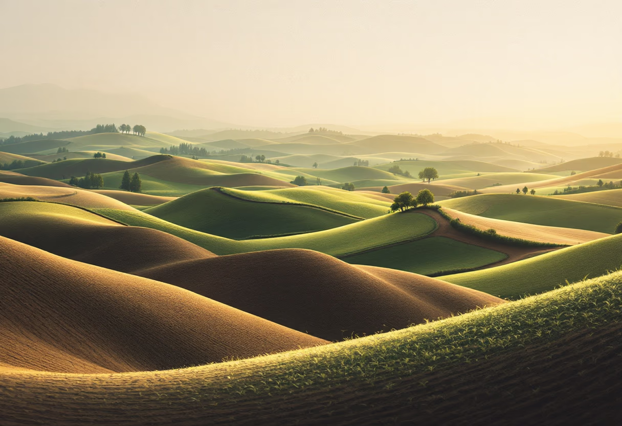 [background image] image of landscape with rolling hills for an agricultural services