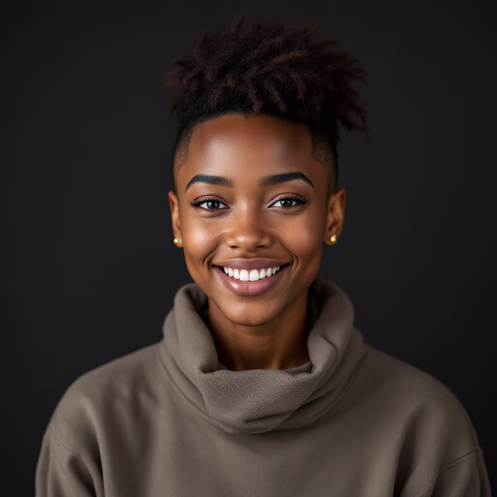 [headshot] image of customer (for a humanitarian aid nonprofit)