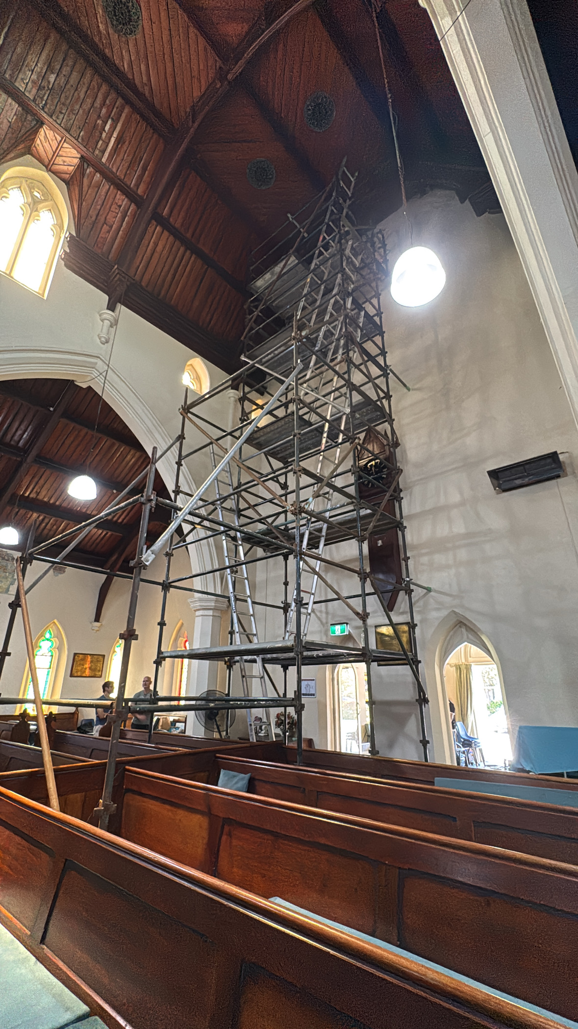 Golden Star Scaffolding residential project in Eltham