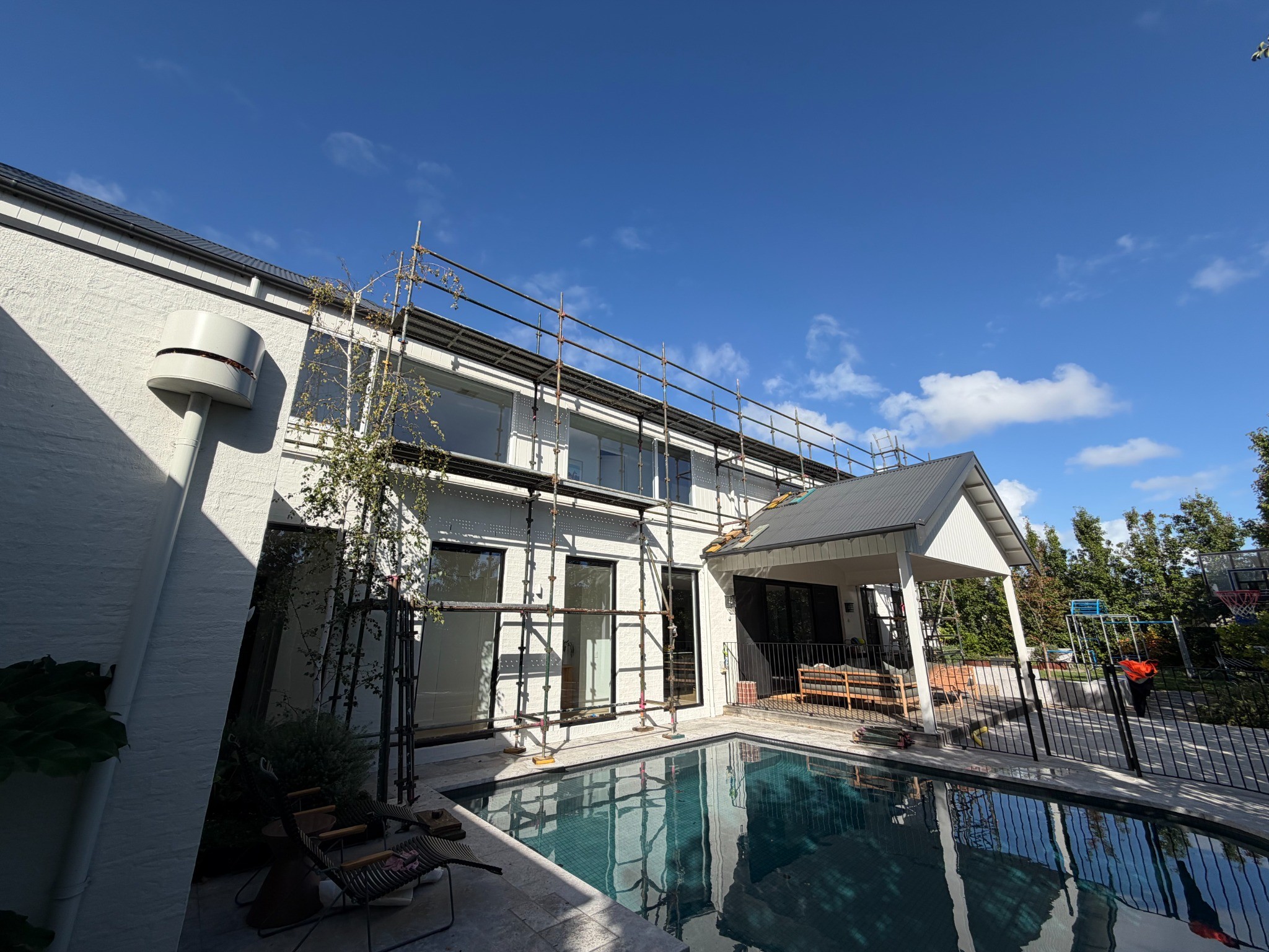 Golden Star Scaffolding residential project in Surrey Hills