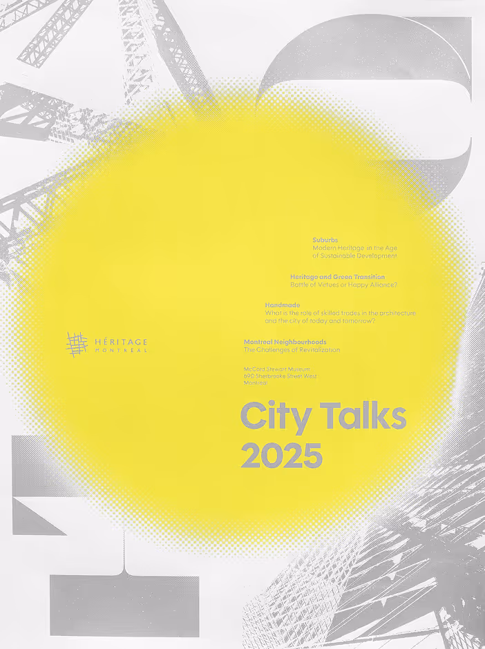City Talks poster.