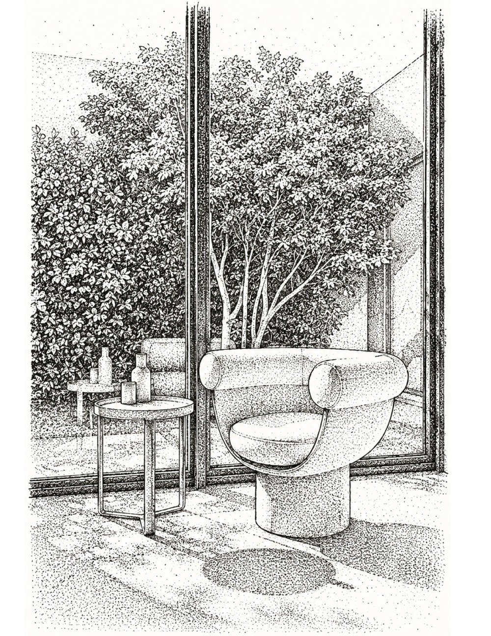 Lobby illustration