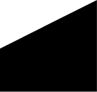Black silhouette of a tree with uneven branches inside a medium-sized uneven box.