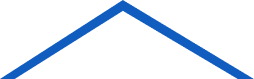 Simple blue outline of an equilateral triangle with a white background.