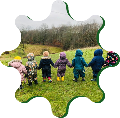 Forest school outdoor learning gomersal