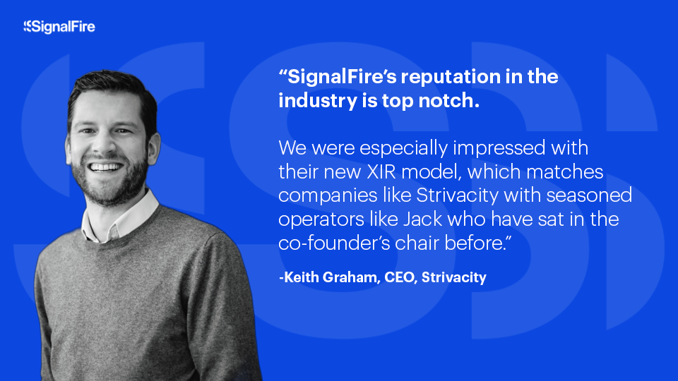 Keith Graham notes that SignalFire