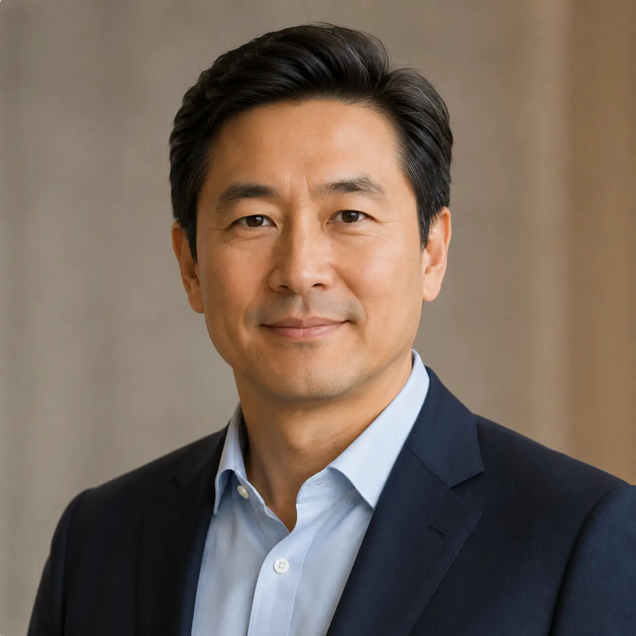 Portrait of a male executive