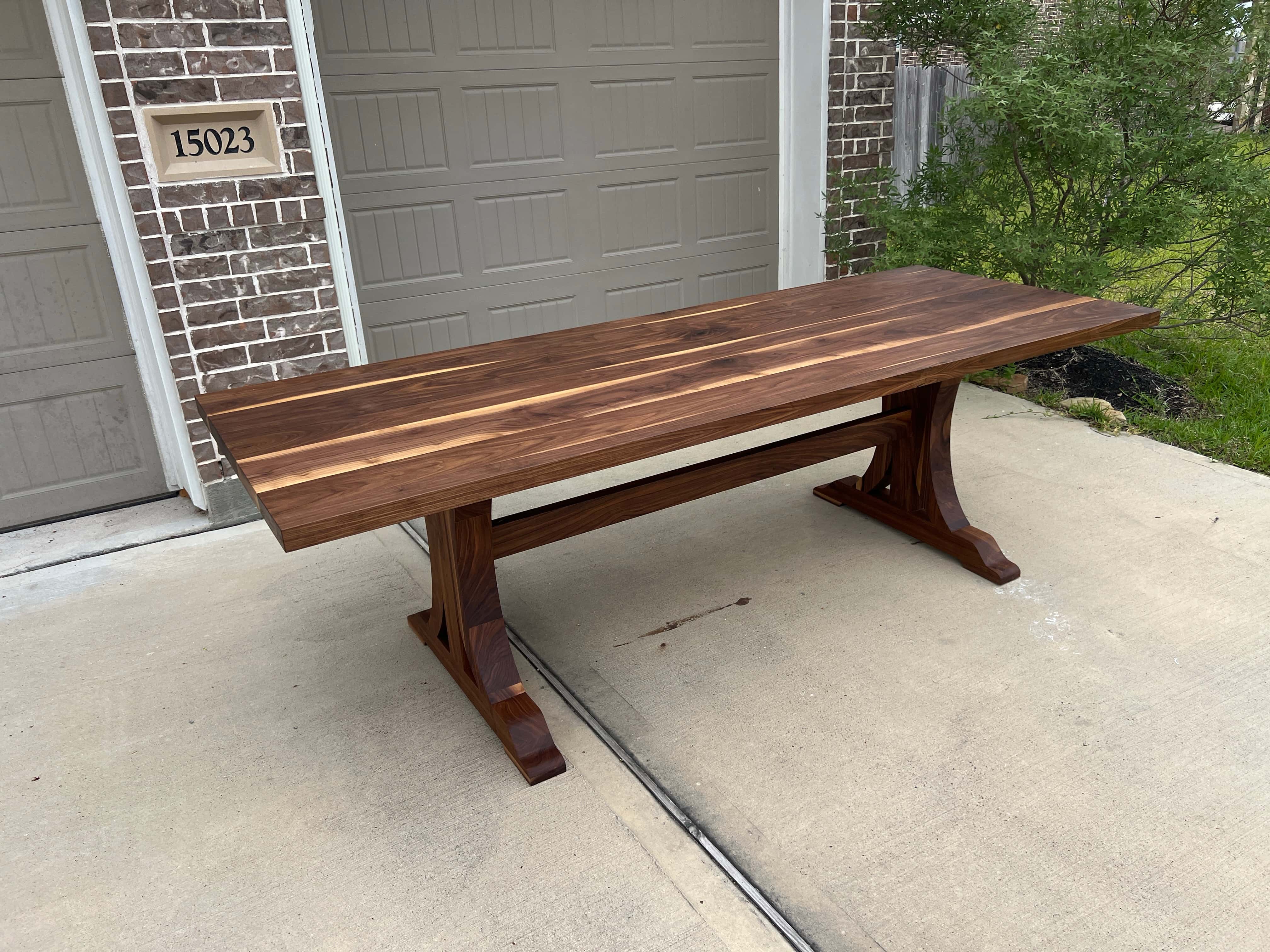 Custom wood bar chairs by RedLeg Wood LLC Mont Belvieu TX