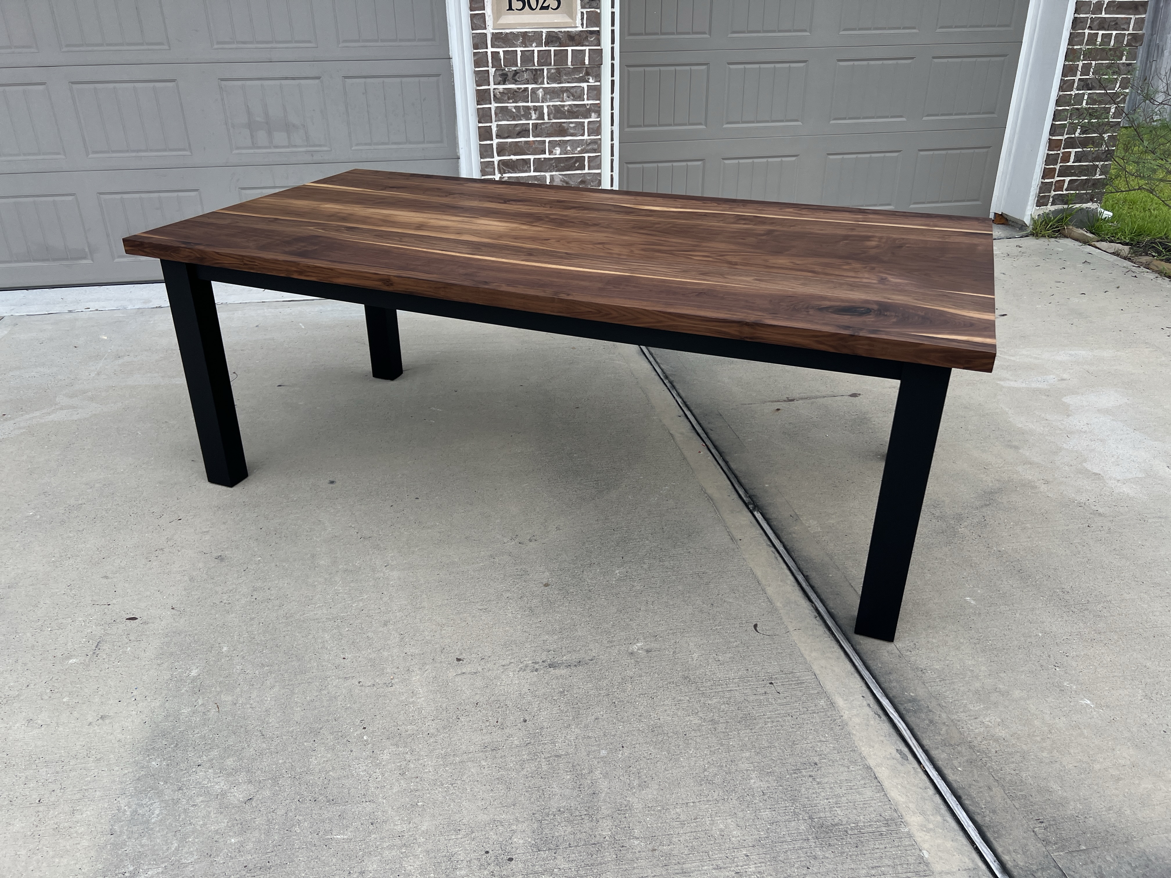 Custom wood bar chairs by RedLeg Wood LLC Mont Belvieu TX