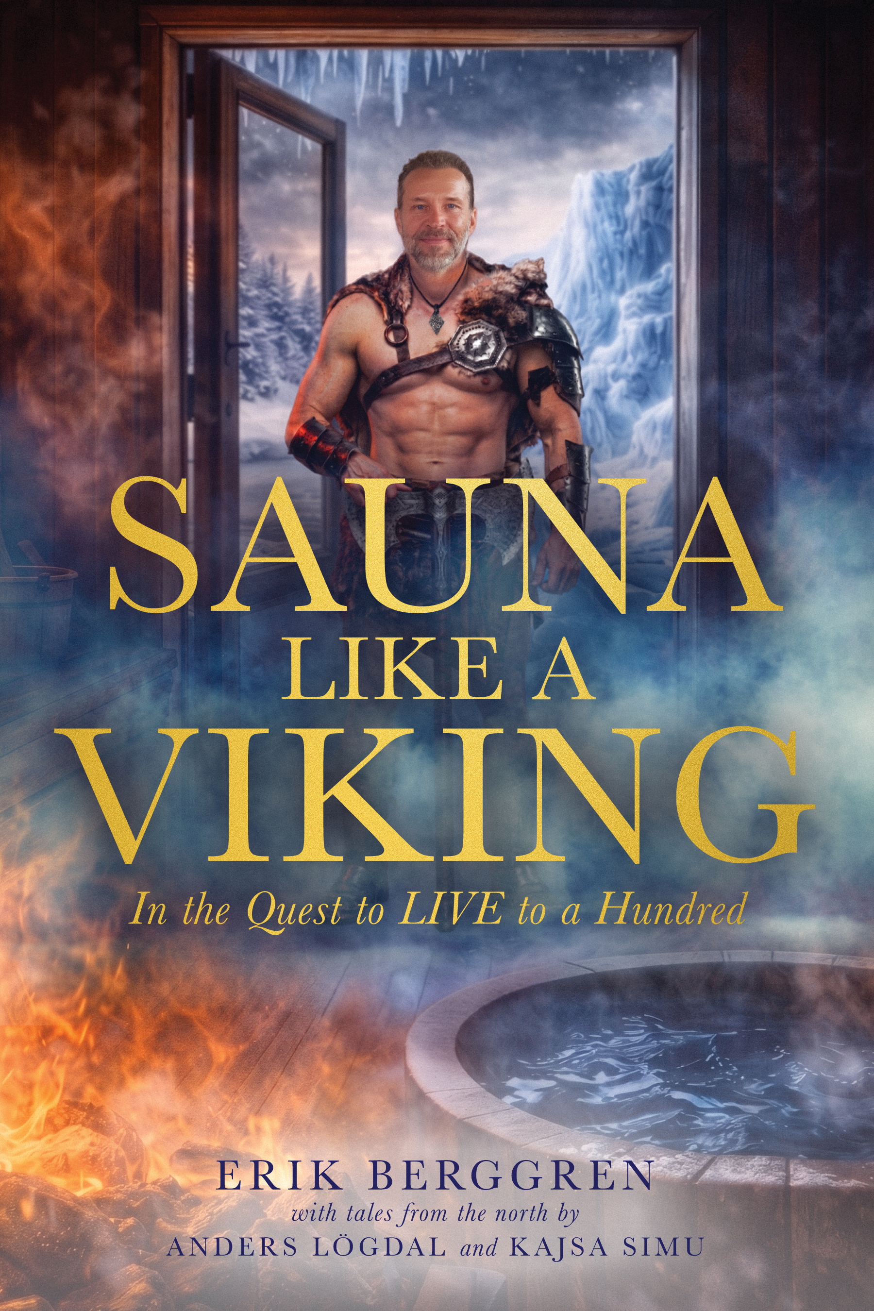 Sauna Like a Viking — book cover by Erik Berggren