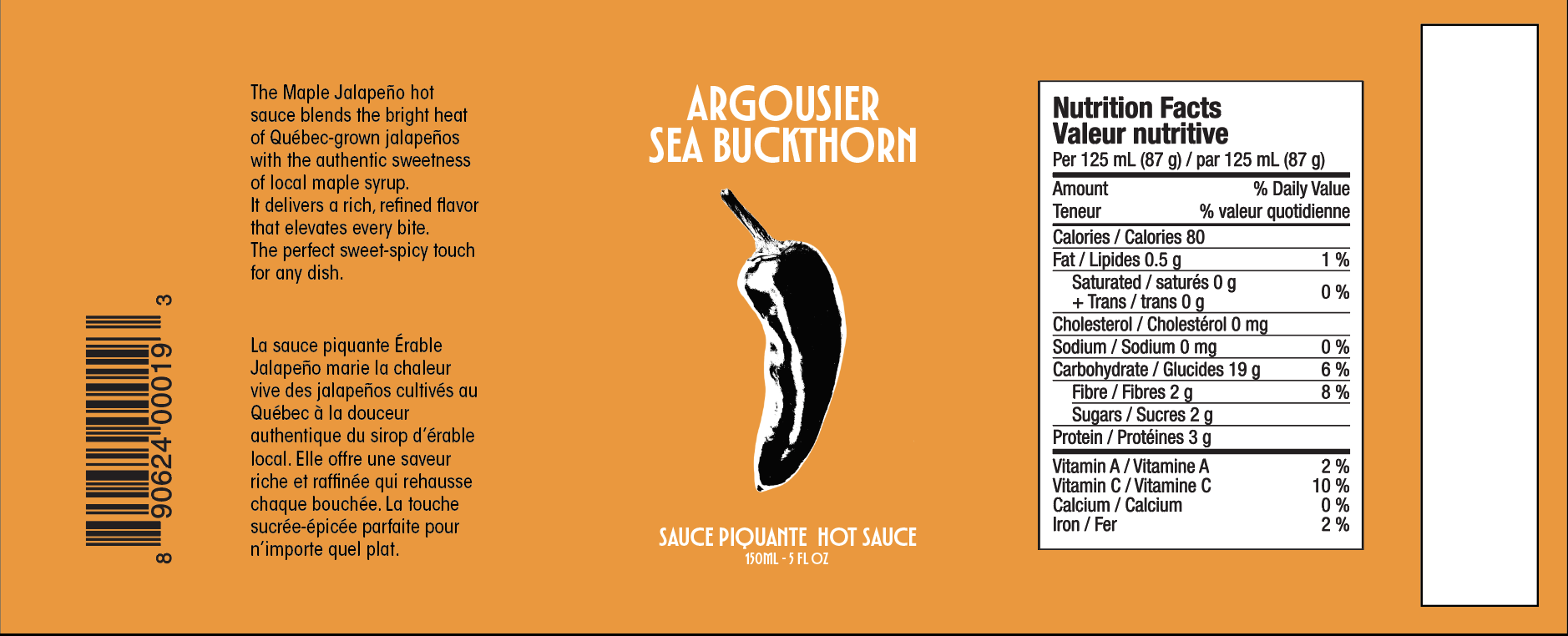 label argousier 