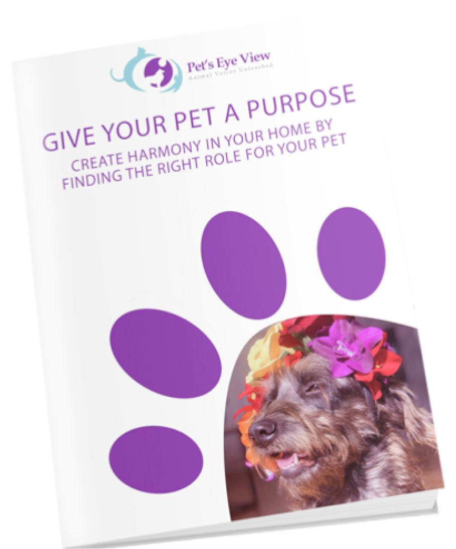 Give your Pet a Purpose E-Book