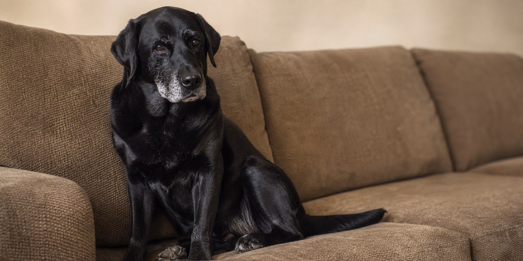Bodhi on the couch