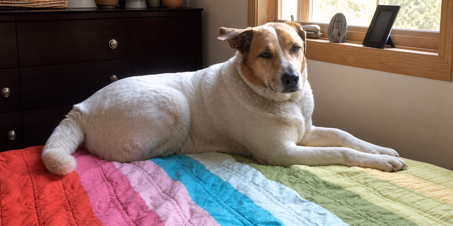 Buddy on the carpet