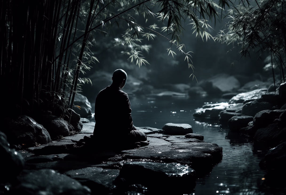 image of community gathering (for a buddhist monasteries & temple)