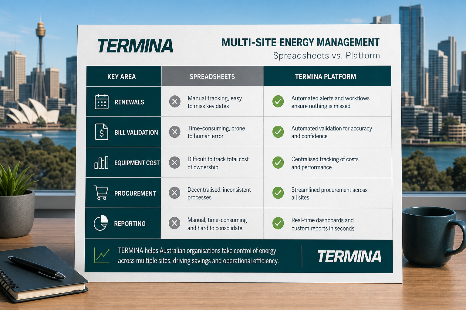 Multi-site energy management features compared for Australian portfolios