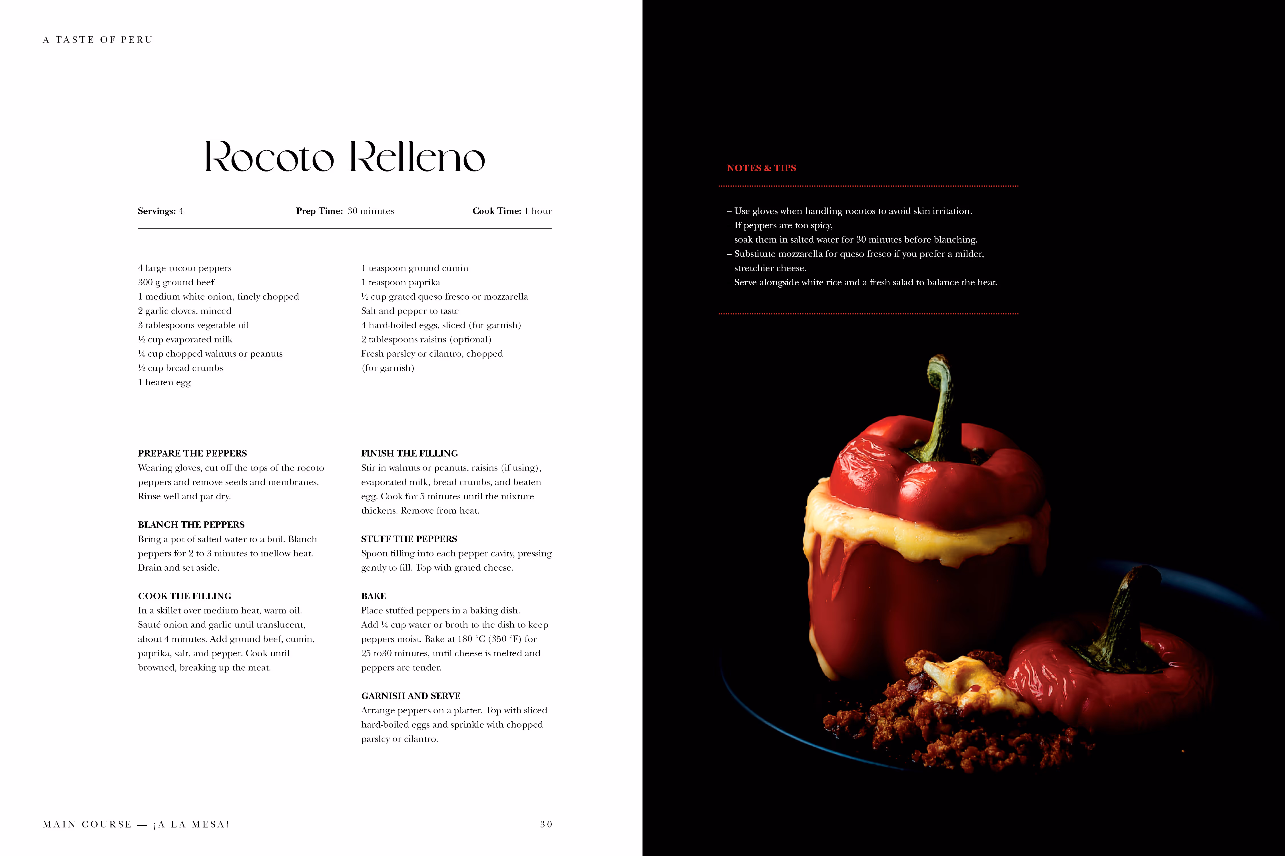 Cookbook: Rocoto Relleno, recipe