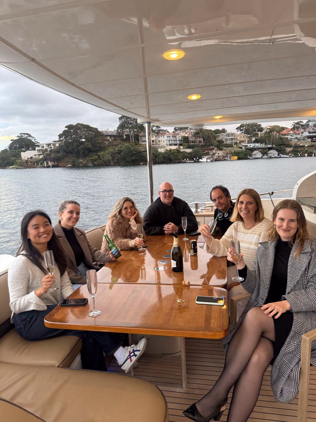 The CORTO team at the 2026 VIVID boat event