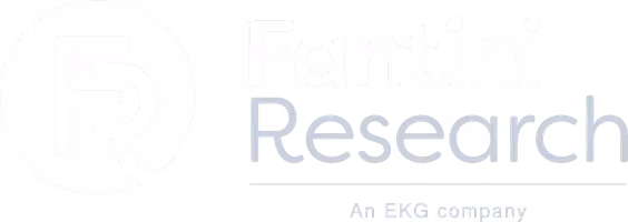 Fantini Research logo with stylized FR letters inside a circle and text An EKG company.