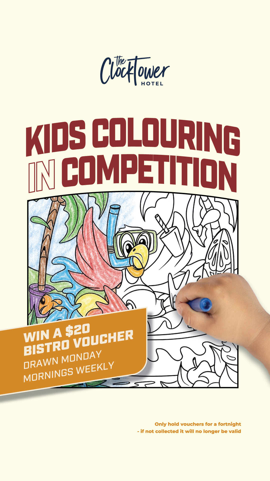 Kids Colouring In Competition