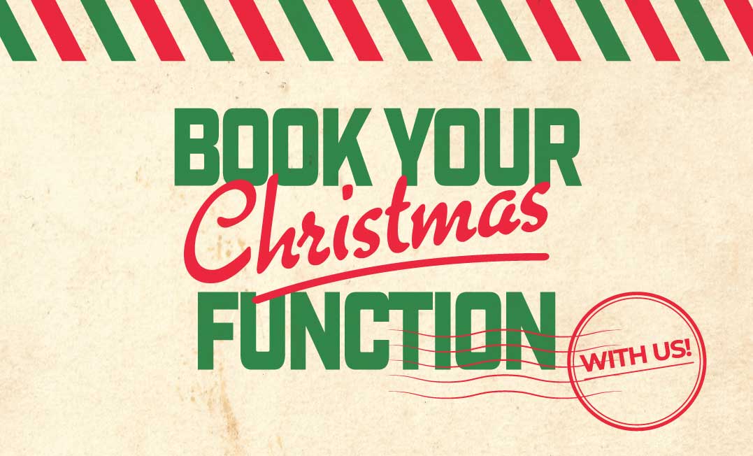 Book Your Christmas Function With Us!