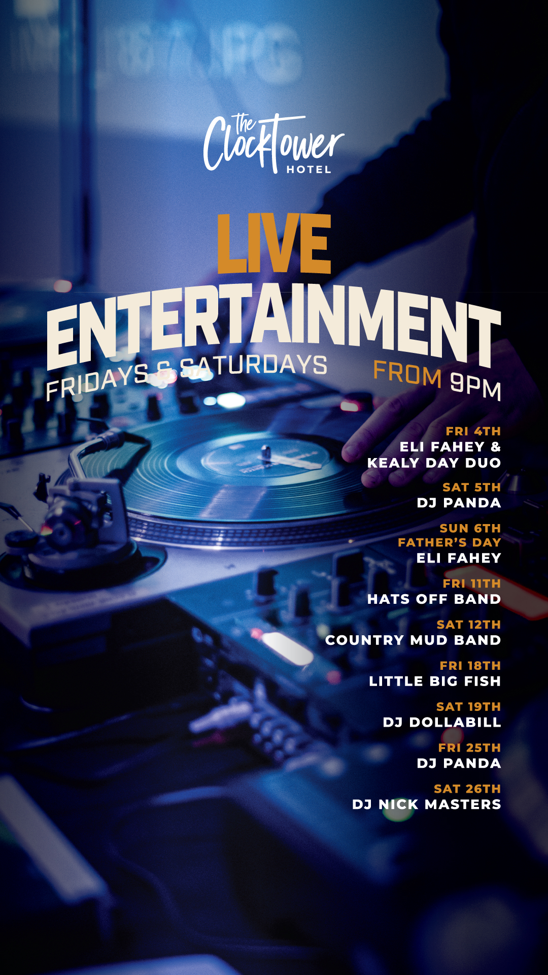 September Live Entertainment
