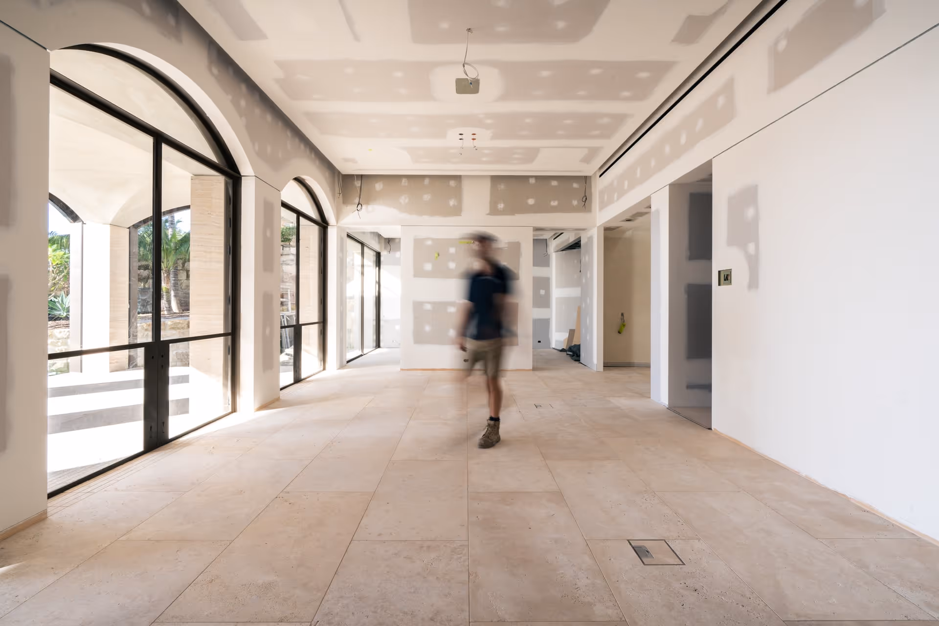 Interior of a Sydney residential build under construction