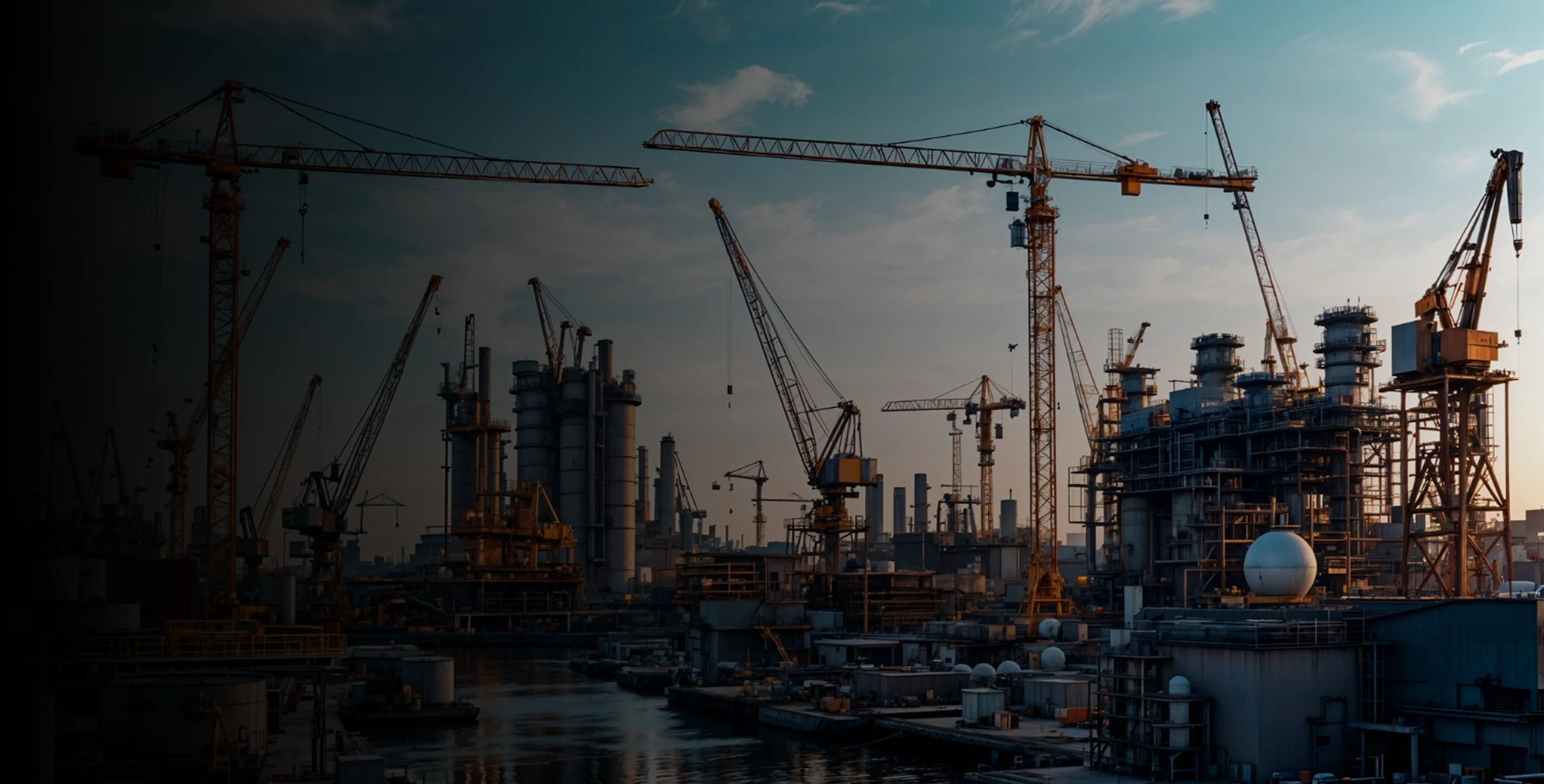 High-tech industrial site