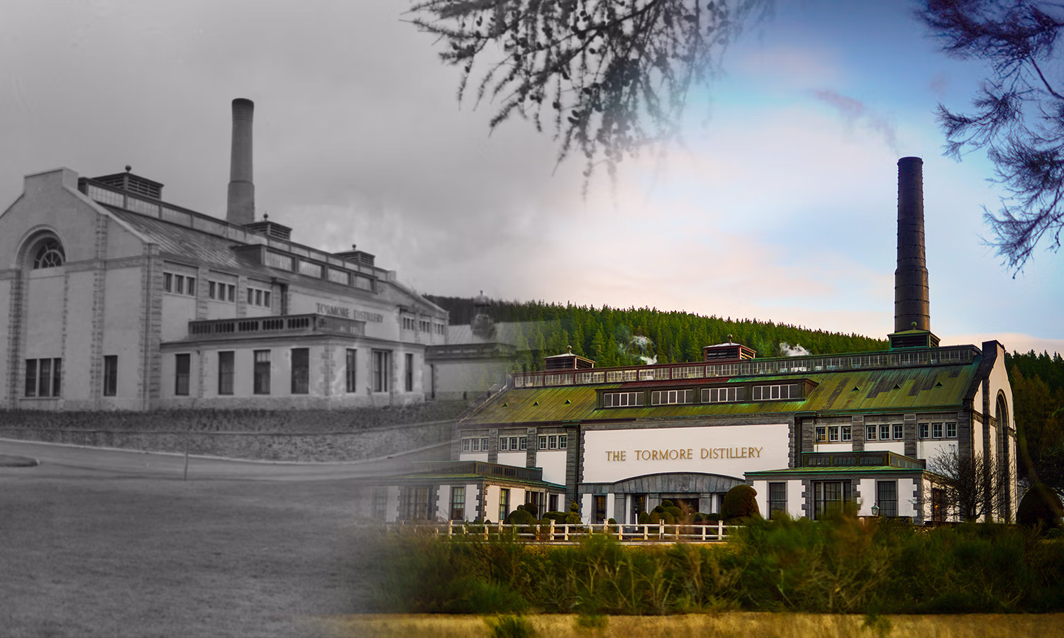 Tormore Distillery in 1959 through to present day