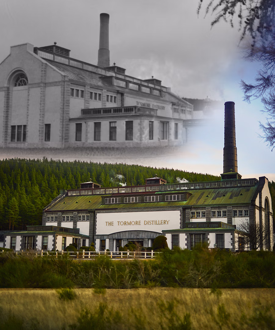 Tormore Distillery in 1959 through to present day