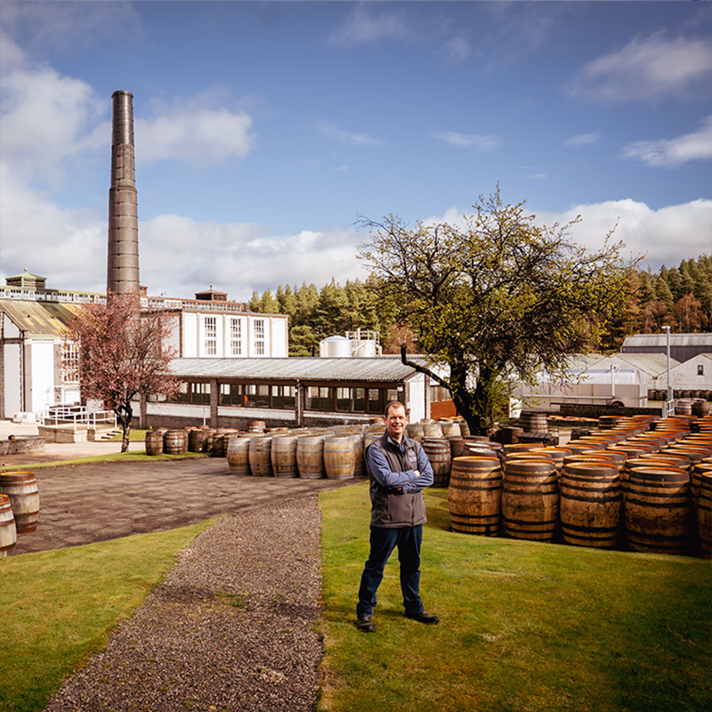 Carefully selecting our wood to complement the fruit-filled, elegant spirit