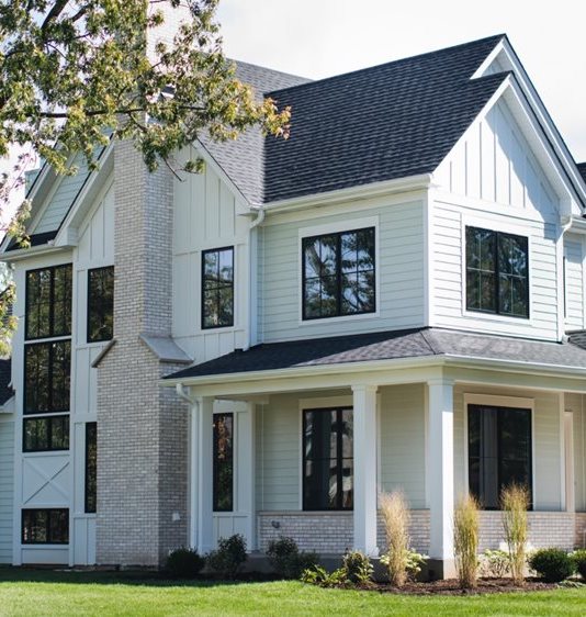 Mastic vinyl siding installation in Central Indiana