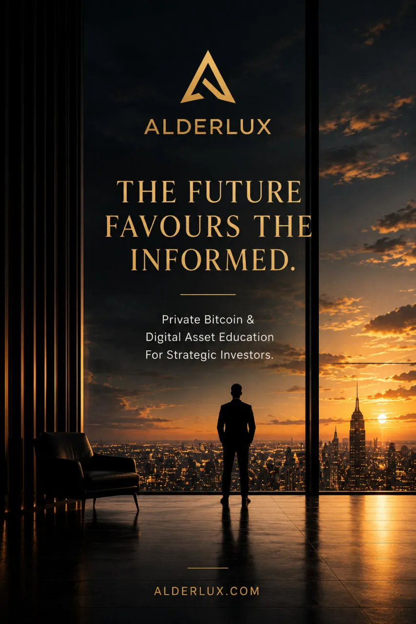 Alderlux private Bitcoin education and strategic perspective