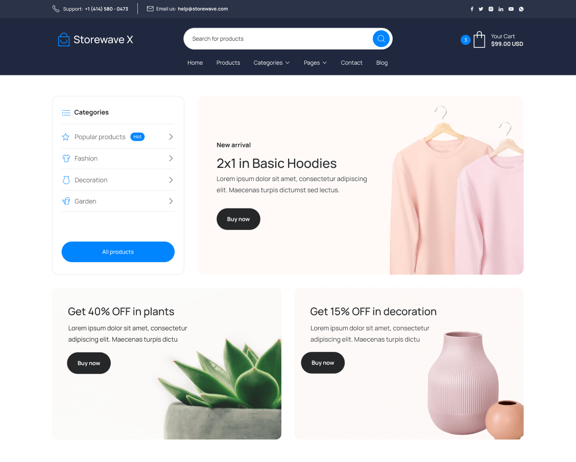 Home - Shopwave X Webflow Template