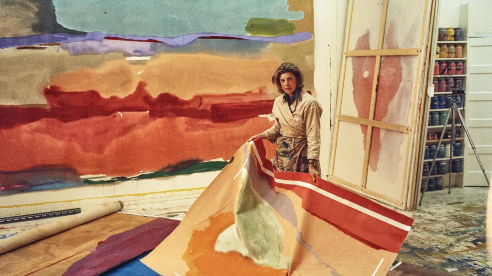 Helen Frankenthaler_Alexander Liberman, Getty Research Institute, Los Angeles © Helen Frankenthaler Foundation, 2026, Pro Litteris Zürich