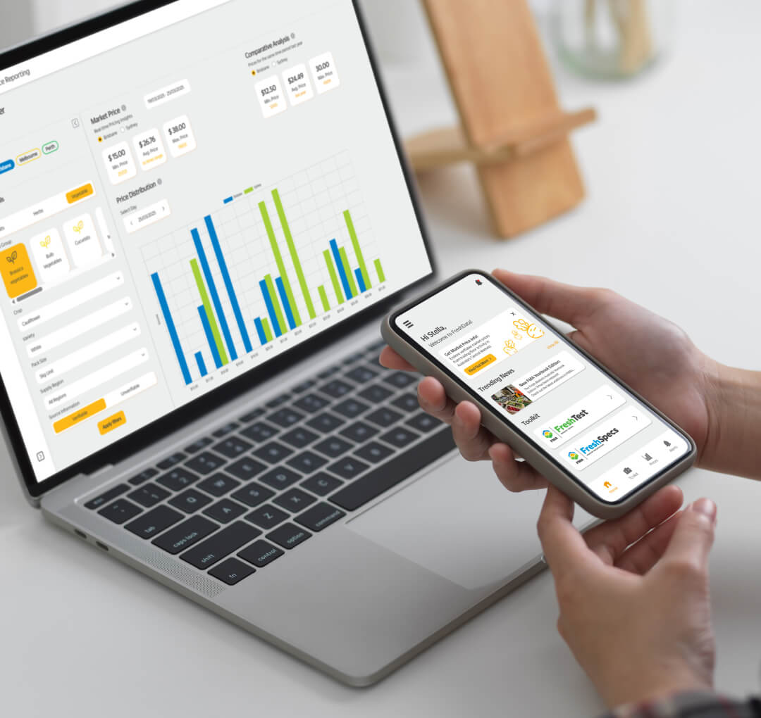 Notebook and mobile application screen of Illuminance Labs developed app