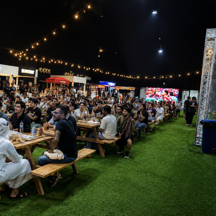 Football Public Viewing at Emirates Our Home Festival Dubai