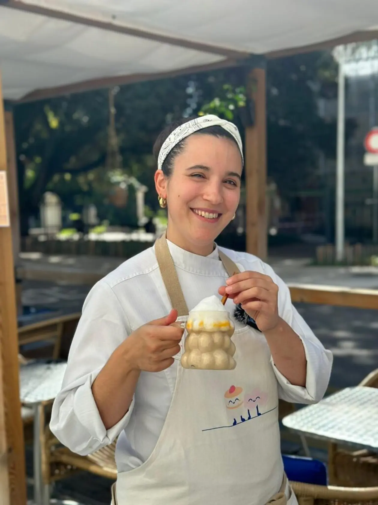 Soraya, fondatrice du Fluffy Café