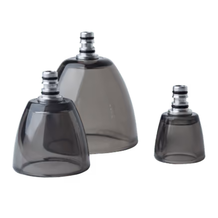 Ventouses NEOcup du DXtwin HyperPulse®