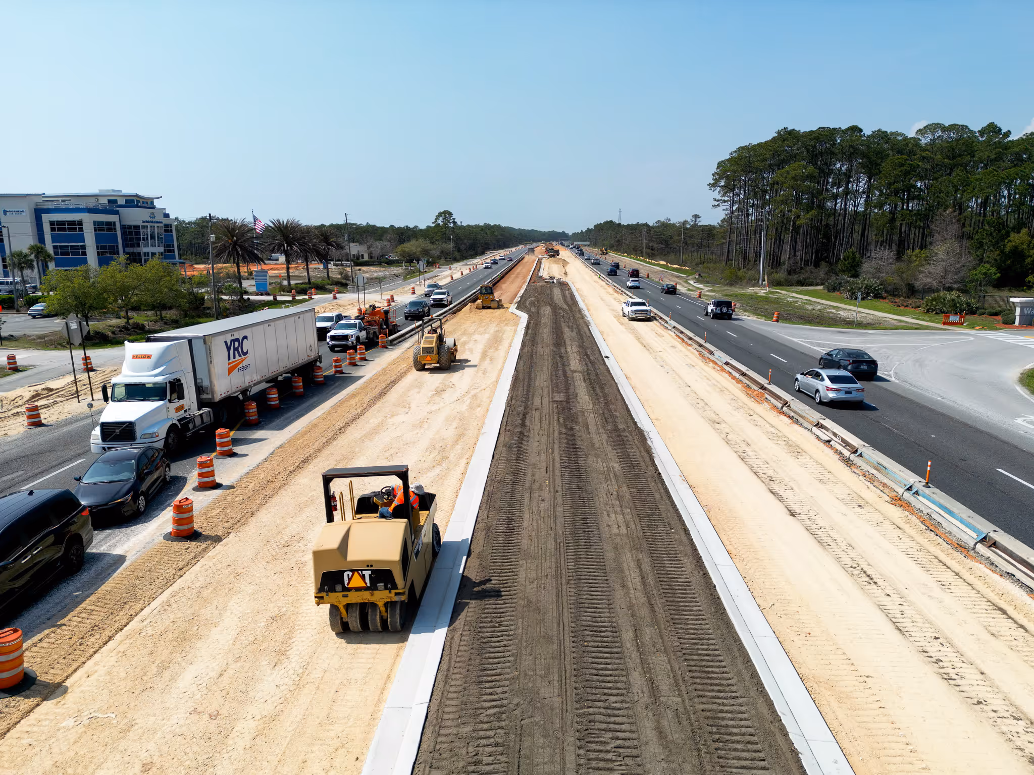 CWR Contracting asphalt plant in Tallahassee Florida