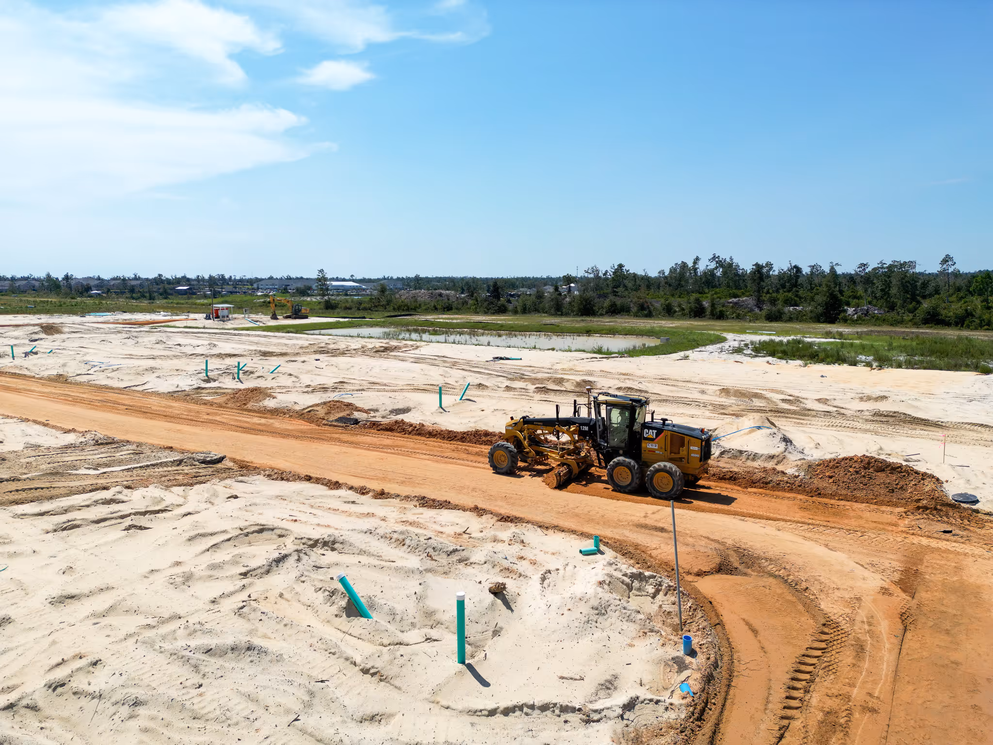 CWR Contracting residential and commercial sitework crew