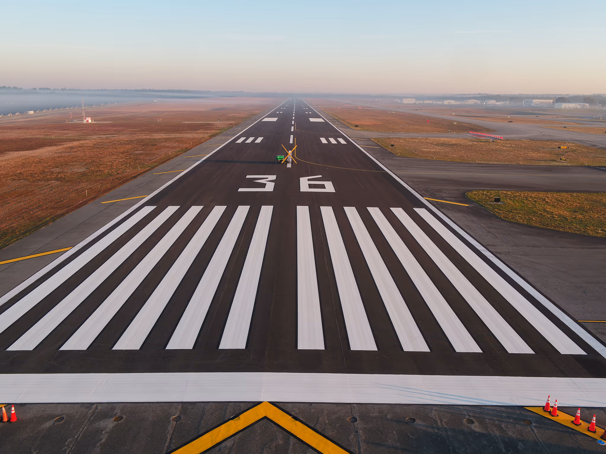 CWR Contracting airport runway construction project